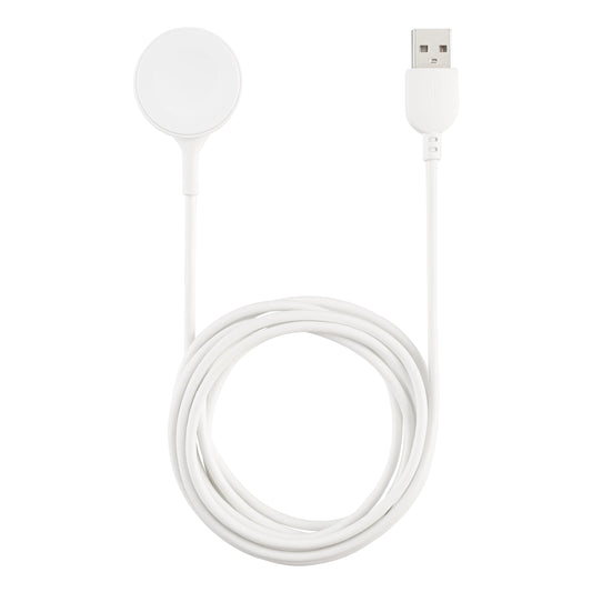 . 6FT Smart Watch Charger for Apple Watch, Compatible with All Apple Watch Series.White