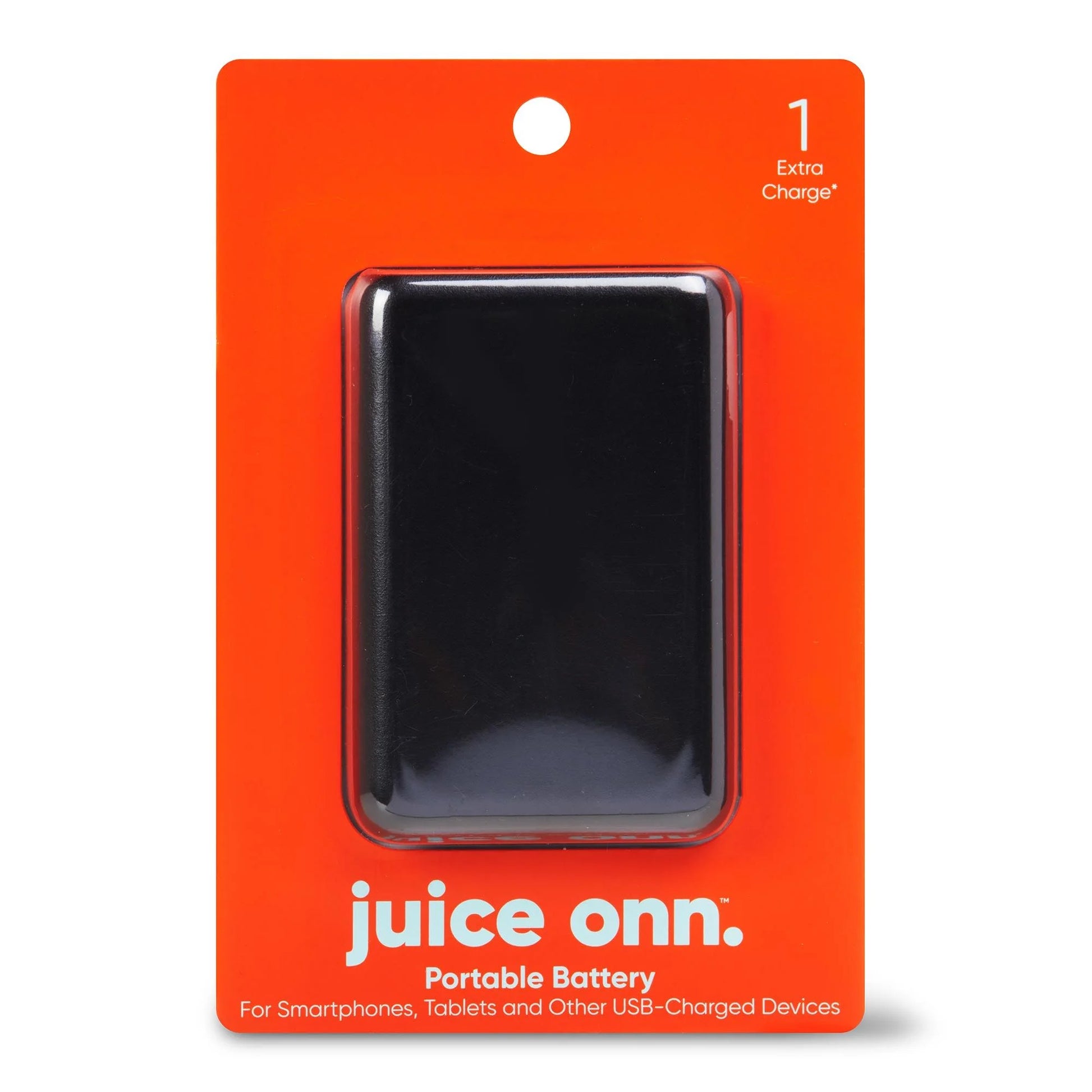 . 4,000 Mah Portable Battery, Micro-Usb and USB Ports, Black