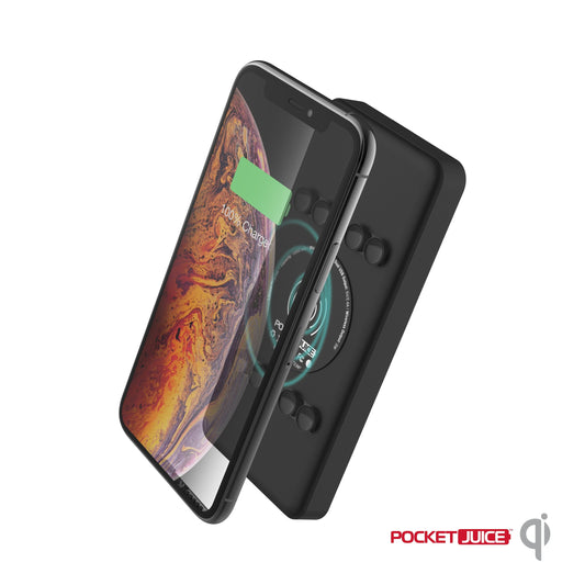 Wireless plus 10K Power Bank – 3-In-1 10,000Mah Portable Charger with High-Speed Wireless Charging